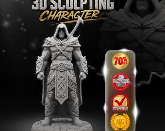 Custom 3D Model, Character Sculpting for 3D Printing