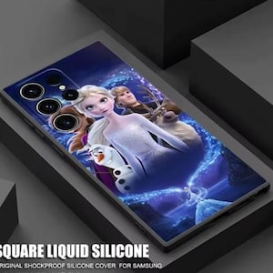 Elsa Frozen Princess Handyhülle für Samsung Galaxy S26 S25 Ultra S24 S23 Ultra S22 Plus S21 5G S20 S21 FE S26 Ultra Funda