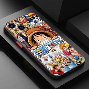 Anime One Pieces Case for iPhone 15 11 Pro Max 11 12 Mini 16e 13 XS 14 XR 16 Soft shell Anime One Pieces Monkey D. Luffy Nami Nico Robin