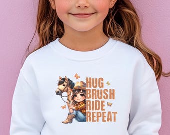 Toddler Pony Long-Sleeve Shirt, Equestrian Gift
