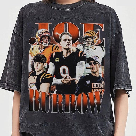 Joe Burrow Bootleg 90s Vintage Comfort Colors Shirt