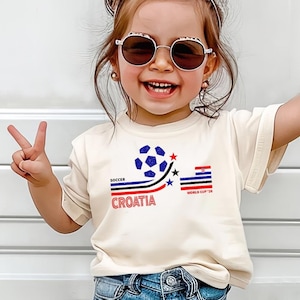 Retro Croatia Soccer World 2026 Comfort Colors Shirt, 2026 Soccer Fan Shirt, Gift For Fan Fathers Day image 6