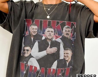 Mike Vrabel Football Bootleg Vintage Comfort Colors Shirt