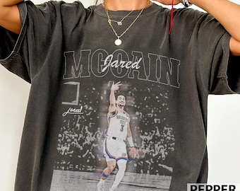 Jared McCain Basketball Vintage Comfort Colors Shirt