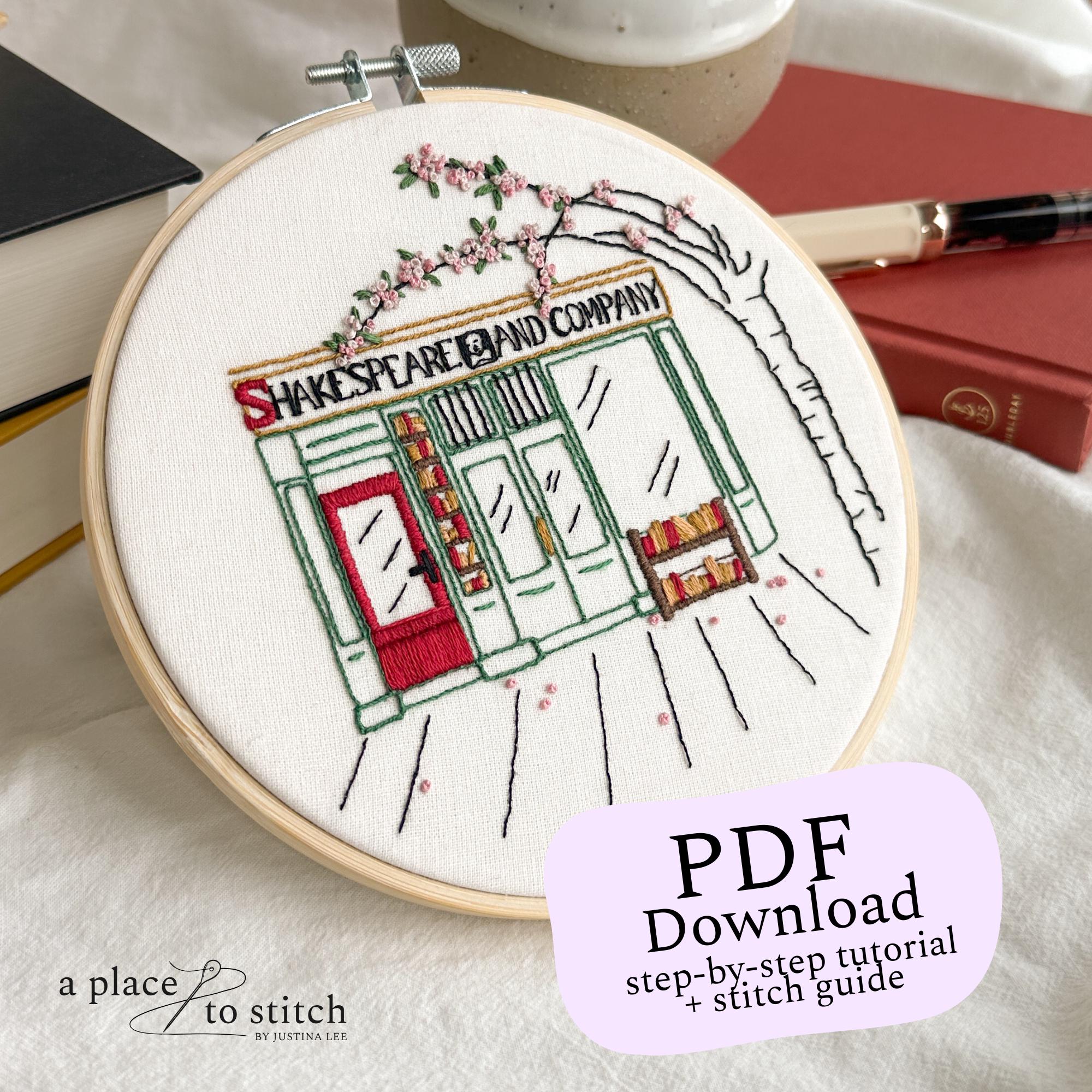 PDF Hand Embroidery Pattern 