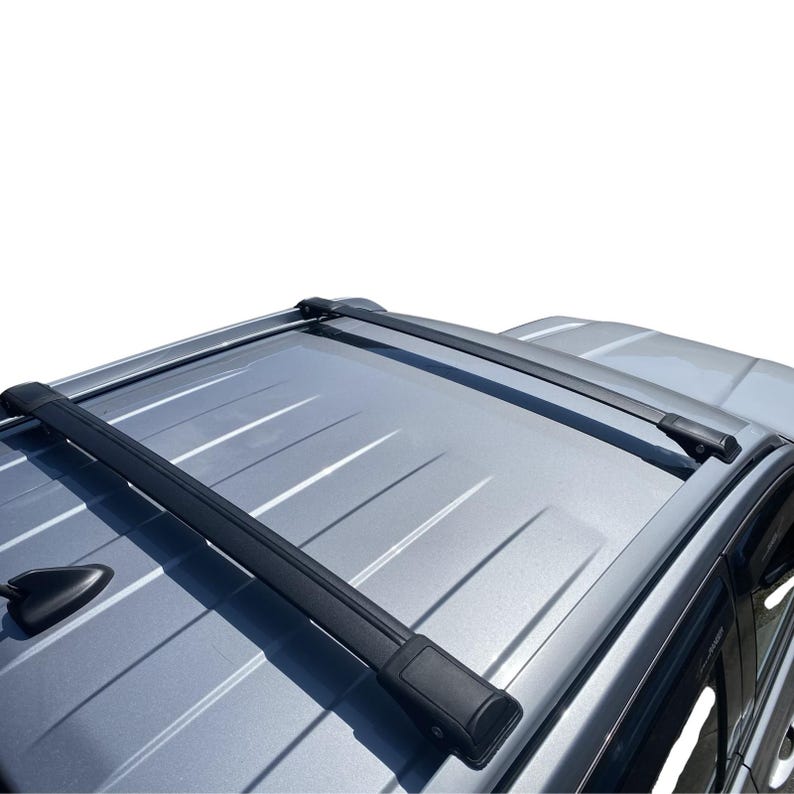 Toyota Avensis Estate MK2 2003-2009 Raised Roof Cross Bars Black ...