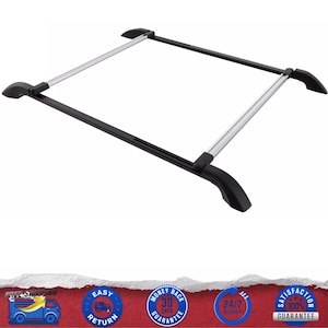 ルノー カングー SWB L1 2007-2021 OEM ルーフレール ルーフラック アルミルーフラックレール クロスバー 荷物を運ぶ
