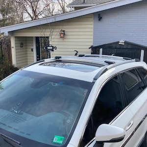 Subaru Outback 2014-2020 Flush Roof Racks Cross Bars Aluminum Black Color 2Pcs