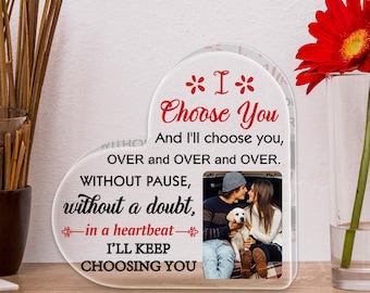 Custom Acrylic Photo Plaque: Personalized Anniversary Keepsake