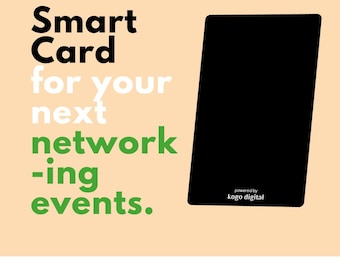 Benutzerdefinierte NFC Digitale Visitenkarte | Kontaktlos vernetzen
