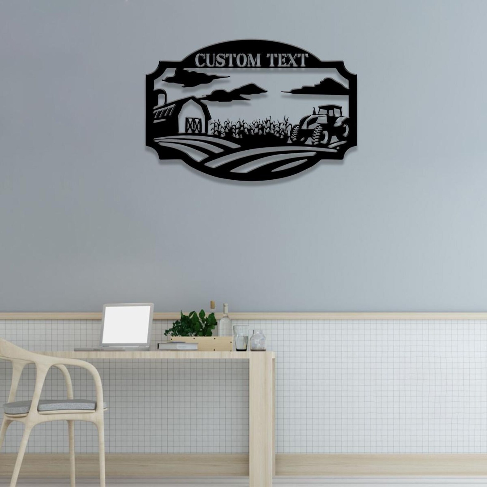 Personalized Metal Farm Sign – Weatherproof Barn or Ranch Decor for ...