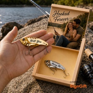 cute fish on a hook engagement Ring, 14Kt and Diamonds 10K Gold Fish Hook Ring,