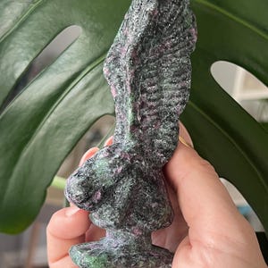 Ruby Zoisite Crystal Fallen Angel