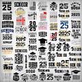 Senior 2025 SVG Bundle, Senior 2025 SVG, Graduation svg Bundle, Senior SVG, Graduation Shirt svg, class of 25 svg, Senior 25, Class of 2025
