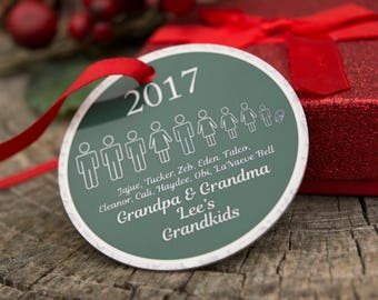 Personalized Family Ornaments