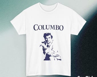 Columbo Shirt, Retro 80's T-shirt, Detective Tv Show T-shirt, Vintage Style Shirt, Lieutenant Columbo Shirt, Comfy Cotton Shirt