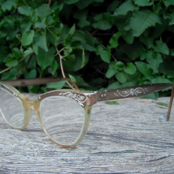 1960s vintage alluminio/montature da vista