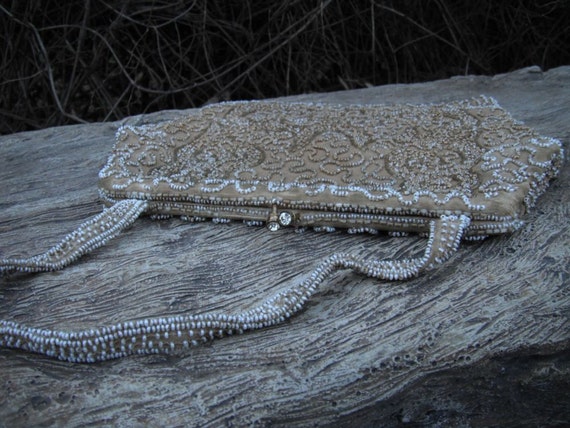 Vintage 1920s Beaded Purse, Flapper Purse, Made i… - image 2