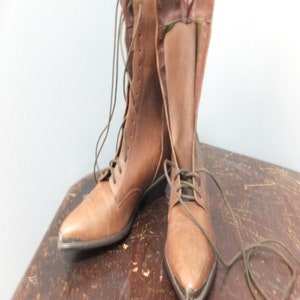 Vintage 90s Ladies Acme Boots Rhianon Size 7M Like New Western Cowboy Boots