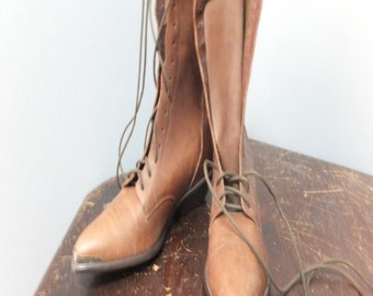 Vintage 90s Ladies Acme Boots Rhianon Size 7M Like New Western Cowboy Boots