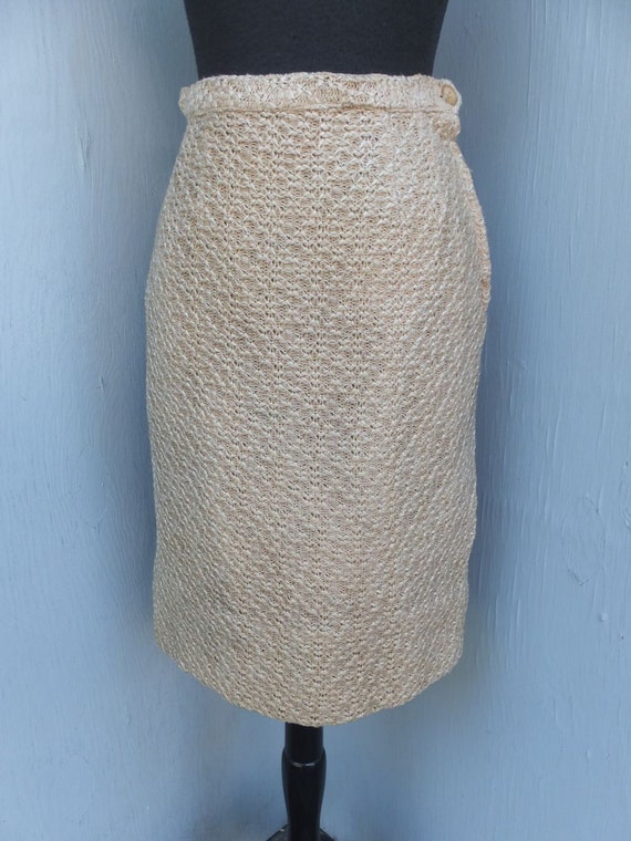 1960s Pencil Skirt, Wiggle Skirt, Bombshell or Pi… - image 2