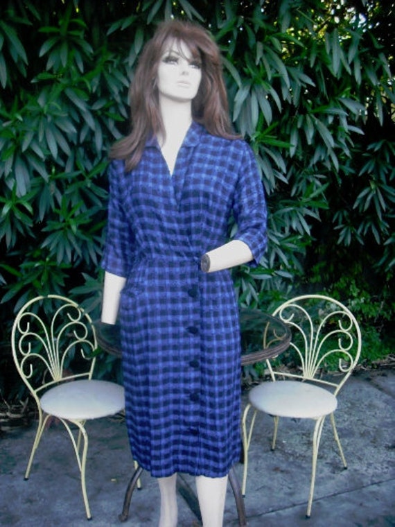 1950s/60s  Early Ann Taylor Original, Wrap Dress … - image 1