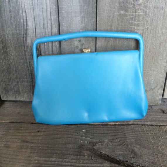 turquoise evening bag