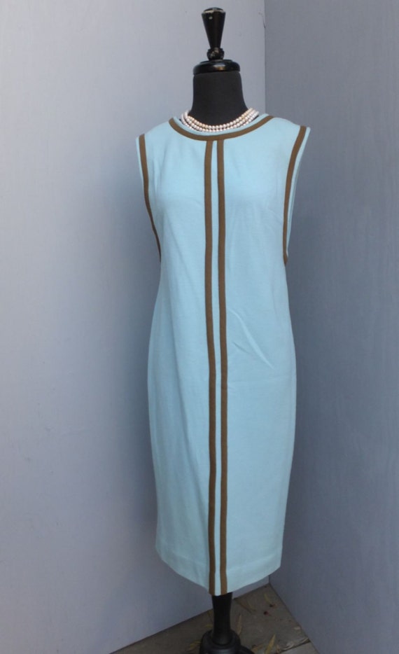 Vintage Dress, Shift Style, 1970s, A Loubella Orig