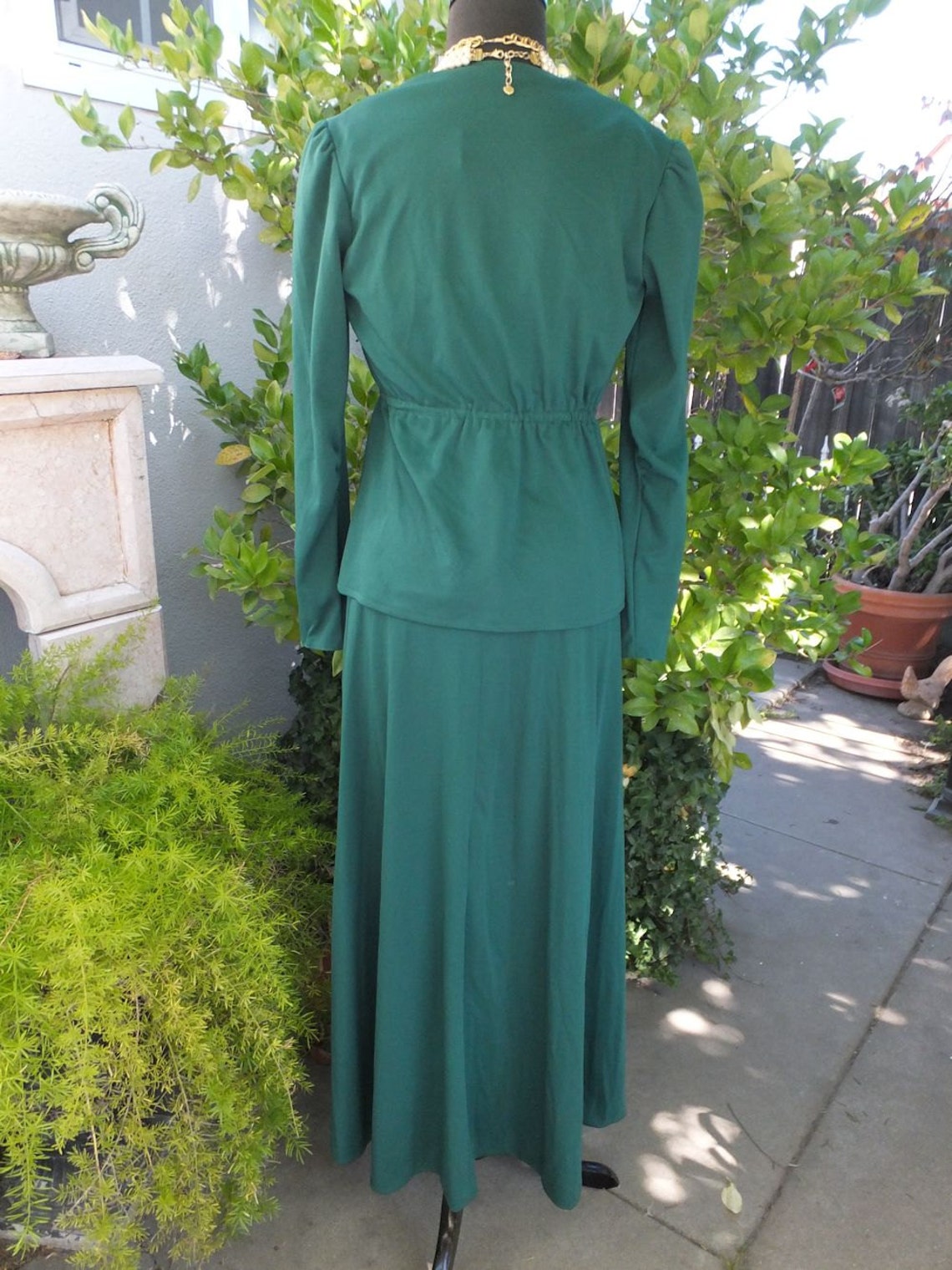 1970s BOHO Maxi Dress W/matching Jacket Boho Sundress - Etsy