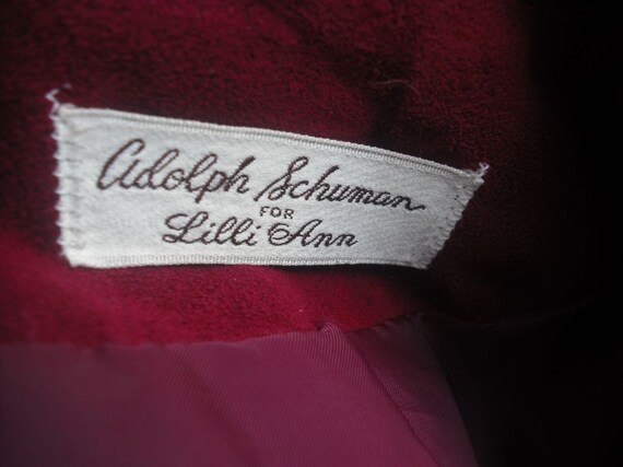 Vintage Ultrasuede Lilli Ann by Adolph Schuman, 7… - image 10