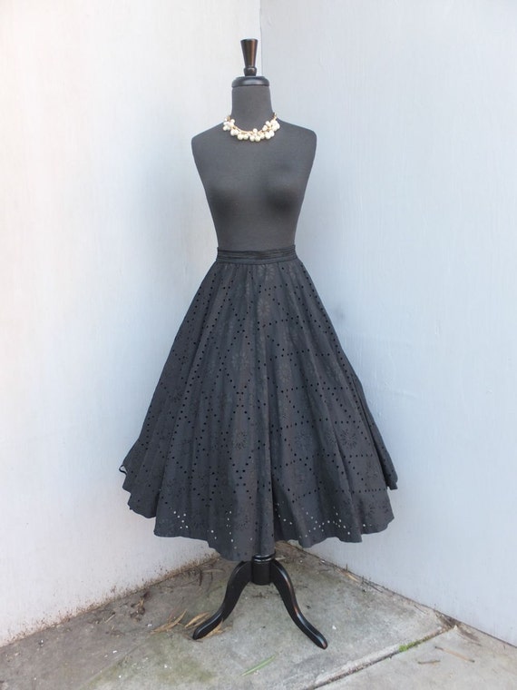 Vintage 1950s Circle Skirt, New Look, Smart Set Sp