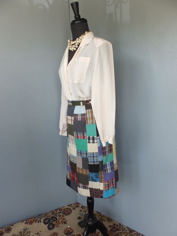 1970s Skirt Custom Made by Harburt, Pencil Skirt,… - image 2