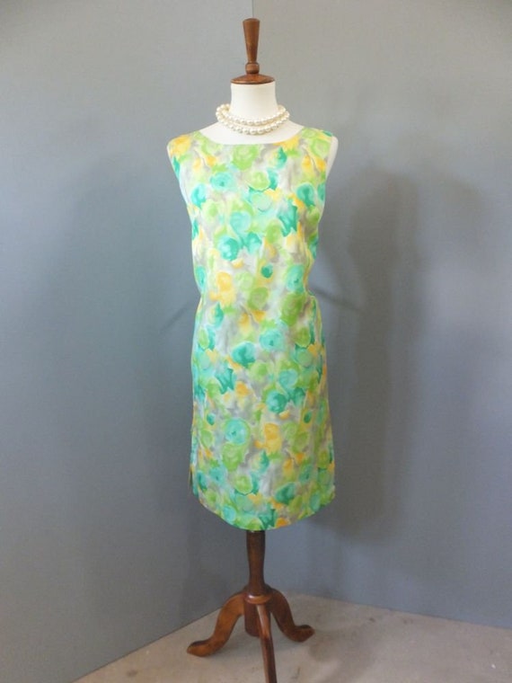 Vintage Sleeveless Shift, KUONAKAKAI Hawaiian Shi… - image 1