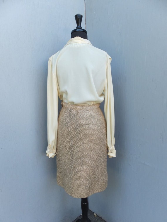 1960s Pencil Skirt, Wiggle Skirt, Bombshell or Pi… - image 5