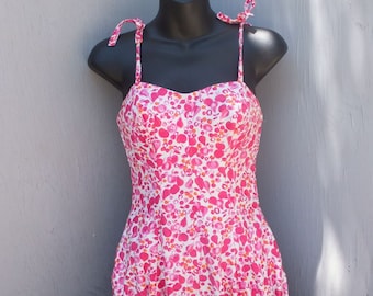 1950s Swimwear, Rare, Caltex of California, Swimsuit, Pin up, Bombshell Bathing Suit, Red Bathing Suit, 34 Bust, Small