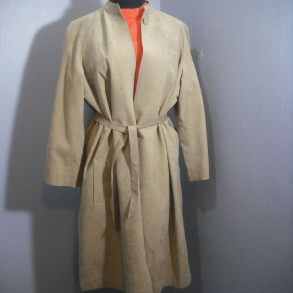 1970's/1980's Ultra Suede Dress Coat