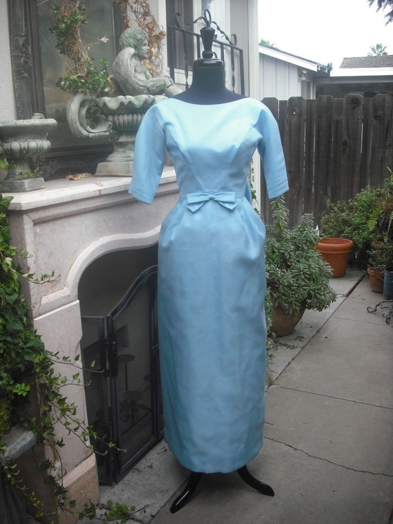 1960s Lorrie Deb San Francisco Maxi Dress, Robin'… - image 1