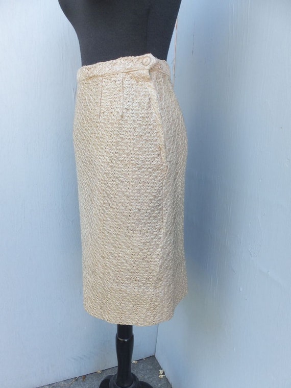 1960s Pencil Skirt, Wiggle Skirt, Bombshell or Pi… - image 3