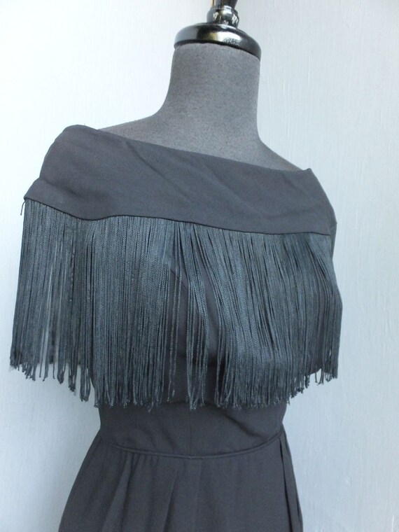 Vintage Dress, Jay Original, 1950s/60s, Fringe, Fl
