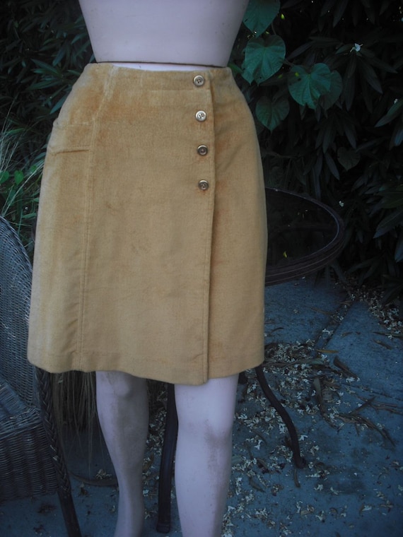 Vintage Skort 1980s WHITE STAG Corduroy Short skirt Sportswear Academia Prepy Size 8 Waist 24 Etsy