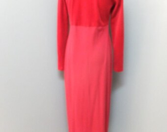 Vintage 90s MODA INTERNATIONAL Red Midi Dress W/keyhole Bodice & Empire Style Scoop Neckline, Cotton and Polyester Size Medium - Etsy Vintage 90s MODA INTERNATIONAL Red Midi Dress W/keyhole Bodice & Empire Style Scoop Neckline, Cotton and Polyester Size Medium - Etsy