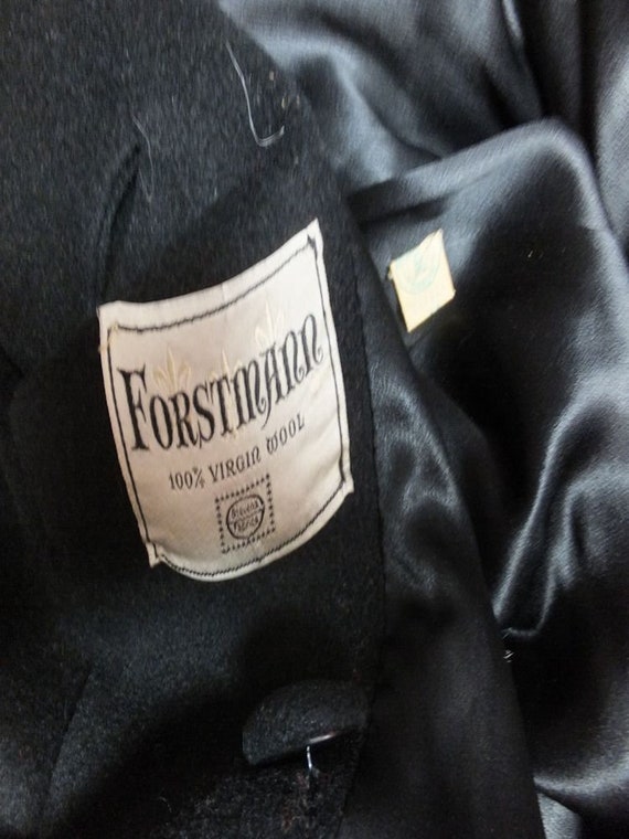 Vintage 1950s/60s Forstmann 100% Virgin Wool Full… - image 10