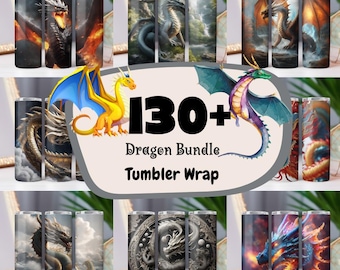 130+ Dragon Tumbler Designs Bundle 20oz Dragon Tumbler Wrap Bundle Dragon Sublimation Designs Dragon Bundle PNG DIGITAL Instant Download