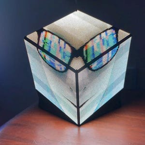 Pixel Art LED-displaykub, 12288 pixlar, spelbordslampa, WLED-matris – Prism 64