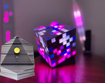 NEW DESIGN Audio Reactive Prism-8 Silk Candy Rainbow