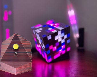 Audio Reactive Prism-8 Silk Candy Red & Black