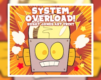 ロボット - ミニビニールステッカーシート - ロボット・ジョーンズ