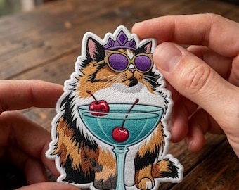 Gestickter Dungeon Crawler Carl inspiriert Aufnäher, Prinzessin Donut Patch, Krankenschwester Id Halter, Fantasy Reader, Bücherwurm Geschenk (Aufnäher zum Aufbügeln)