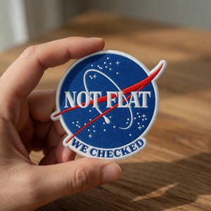 Artemis II Broderad Tygmärke, Inte Platt Vi Kontrollerade Stryk-på Tygmärken För Jacka Ryggsäck, NASA Space Enthusiast Present