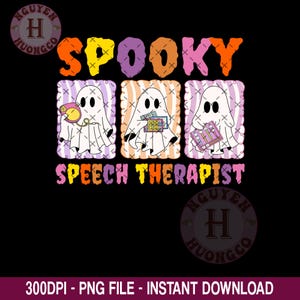 Orthophoniste fantasmagorique Halloween SLP png, Orthophonie png, SLP Squad png, Orthophoniste png, Orthophonie, SLP png